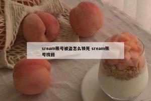 sream账号被盗怎么锁死 sream账号找回
