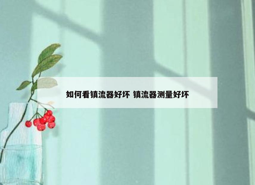 如何看镇流器好坏 镇流器测量好坏