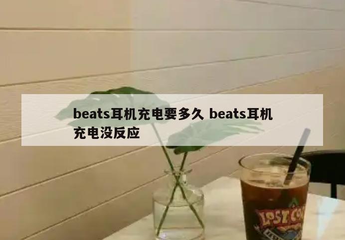 beats耳机充电要多久 beats耳机充电没反应