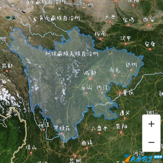 黄河流经地图路线全图（黄河在各省内流经图）