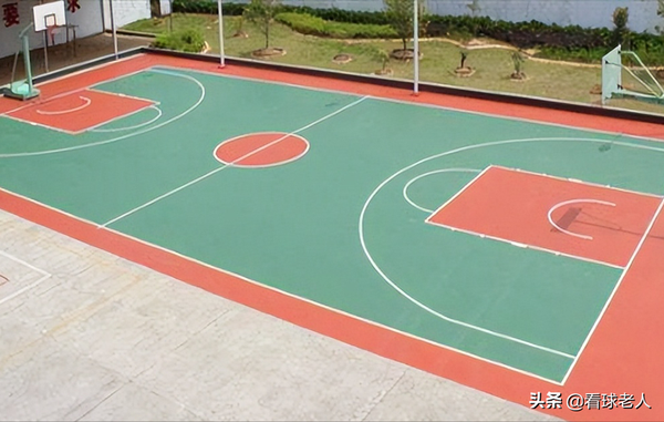 篮球场尺寸标准尺寸图片「推荐篮球场尺寸」
