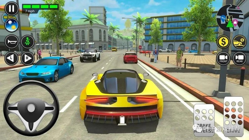 最真实驾驶手机游戏，开放世界汽车驾驶模拟