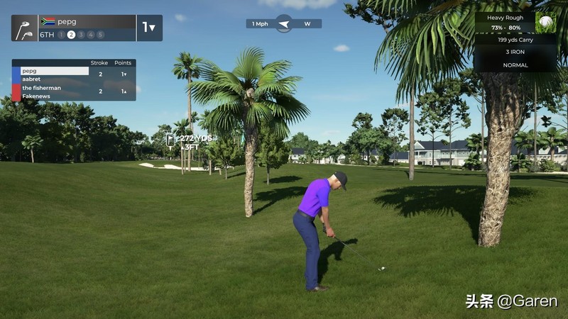 高尔夫入门级游戏推荐，《PGATOUR2K21》游戏亮点分析