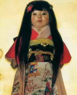 日本人形娃娃灵异事件，娃娃被阴魂附身电视直播闹鬼,人形,娃娃,阴魂
