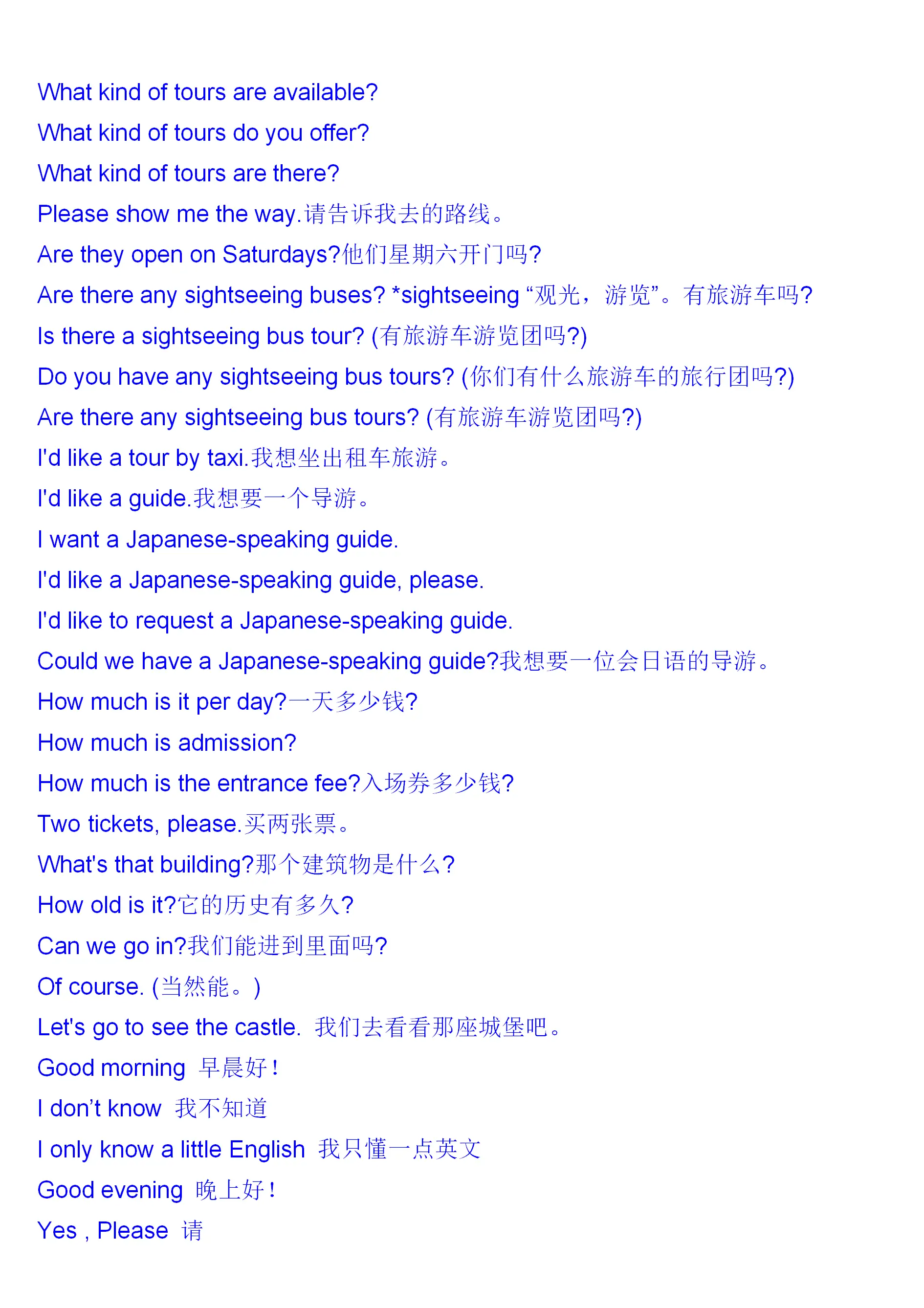 旅游常用英语口语大全,1000句最常用英语口语,英语口语,哑巴,旅行