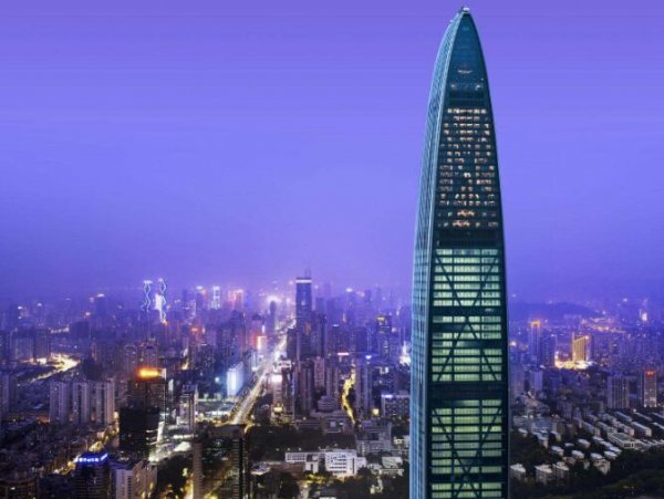 中国最高五大酒店排行榜，第一是上海柏悦酒店,酒店,排行榜,插图
