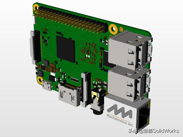 分享一款中国非常火的卡片式电脑模型—Raspberry Pi 3 Model B