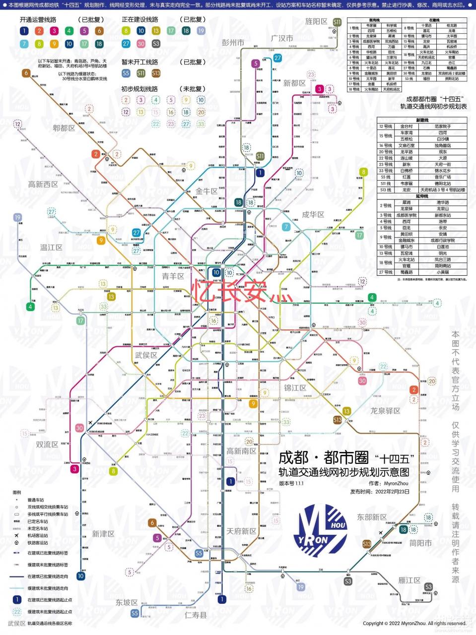 成都十四五轨道交通规划图,最新版,瓦窑,交通线,火车