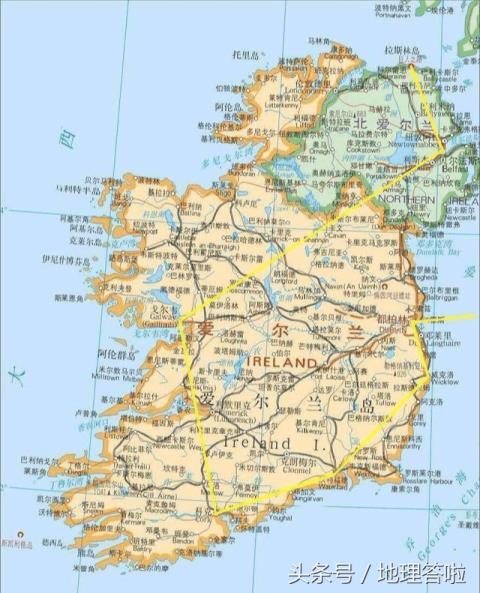 爱尔兰是哪个国家的缩写,爱尔兰是哪个国家