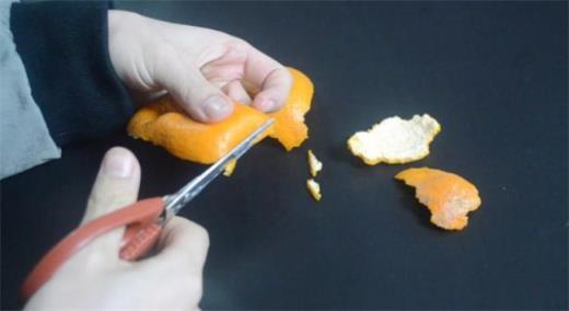 你家有吃剩的橘子皮吗,吃橘子剩下的皮别再扔了