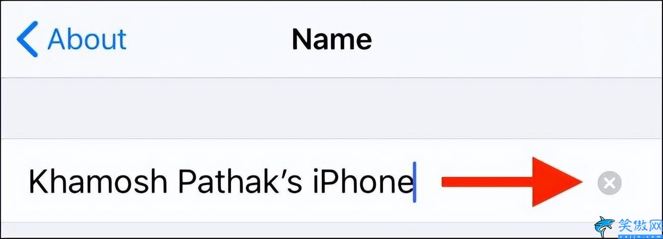 iphone改名字在哪里,更改Apple iPhone的名称教程