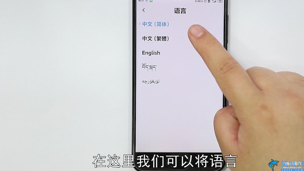 手机语言怎么调回中文,手机简体中文设置教程