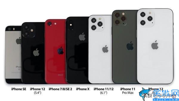 苹果12手机多少厘米,iPhone 12机身尺寸大对比